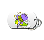 Happy New Year Key Chain Front