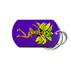 Mardi Gras 2017 Key Chain Front
