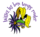 Let the Good Times Roll Car Magnet