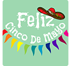 Feliz 5 De Mayo Car Magnet