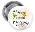 Fourth of July Button