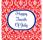 Happy Fourth Of July Magnet