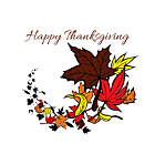 Thanksgiving Static Cling