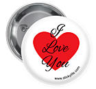 I Love You Button