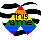 LGBT Ally Pride Heart Car Magnet