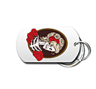 I Love You Key Chain Back