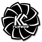KC Turbos Black Die Cut Sticker