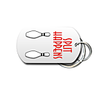 Split Happens Key Chain