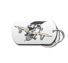 Old School Aero Club Key Chain Back