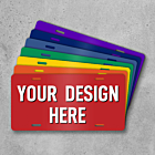 Custom Printed Vanity License Plates