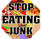 Stop Eating Junk Car Magnet