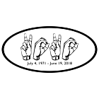 Custom Koko Oval Car Magnet