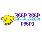 Peeps License Plate