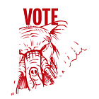 Rhode Island Vote Republican Decal