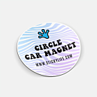 Circle Car Magnet
