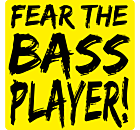Fear the Bass Car Magnet