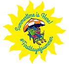 First Day of Summer Sun Decal