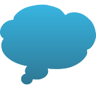 Thought Bubble Static Cling