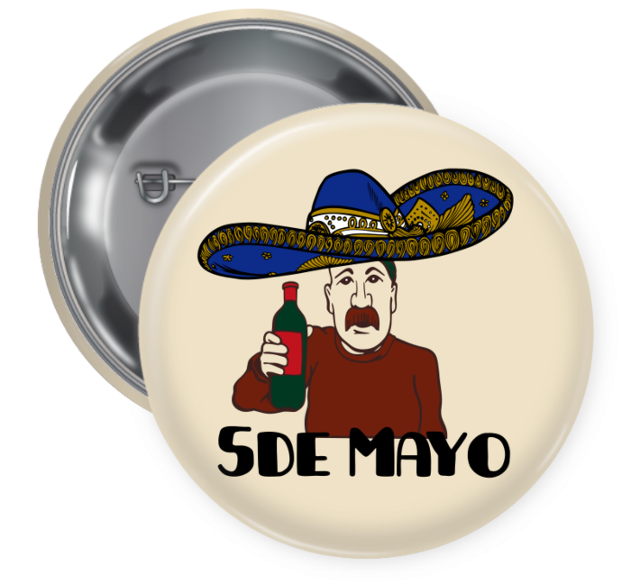 Cinco De Mayo Button