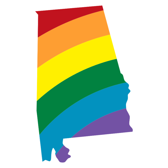 Alabama LGBT Decal