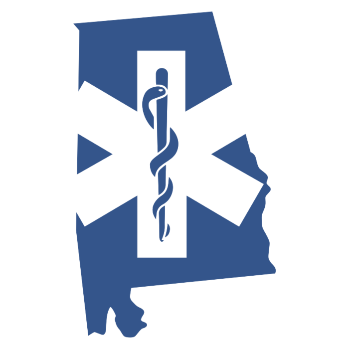 Alabama Emergency Medical Decal