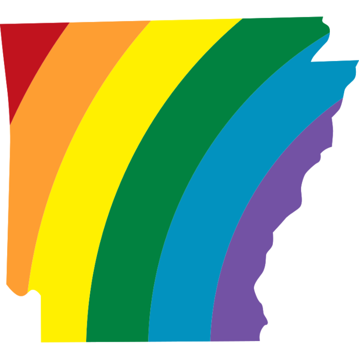 Arkansas LGBT Decal
