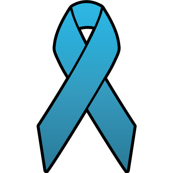 Prostate Cancer Awareness Light Blue Ribbon Car Magnet - Prostate Cancer  Awareness Magnet - Prostate Cancer Ribbon Sticker