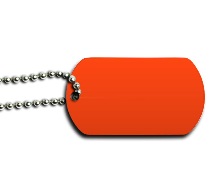 The Fisher Buck Dog Tag 