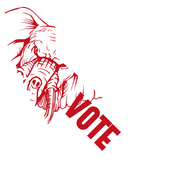 California Vote Republican Decal