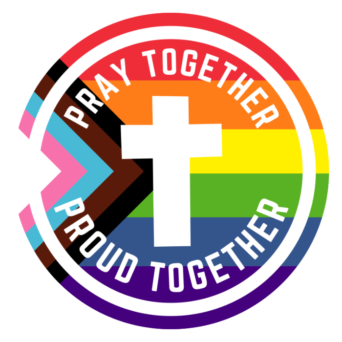 LGBTQ Pray Proud Sticker