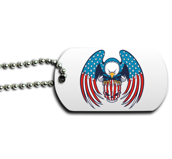 Home of the Free Dog Tag