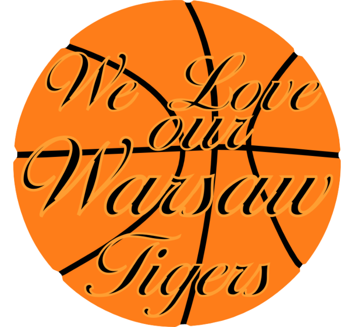 Tigers Basketball Car Magnet