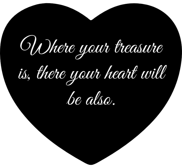 Treasure Heart Decal