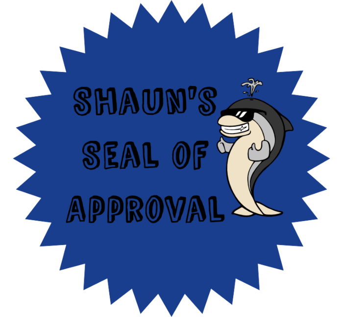 Shaun's Seal of Approval Decal