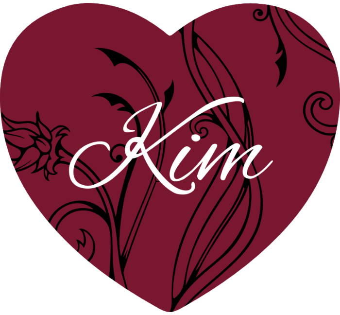 Personalized Heart Decal