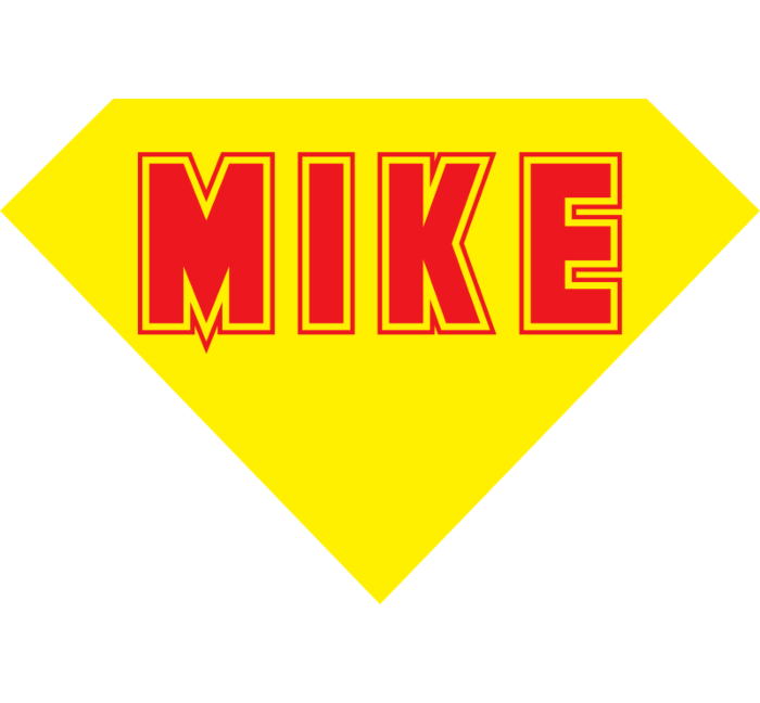 Personalized Superman Decal