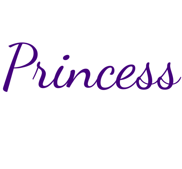 Princess Monogram