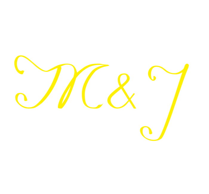 Yellow Initial Monogram