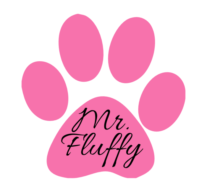 Mr. Fluffy Decal