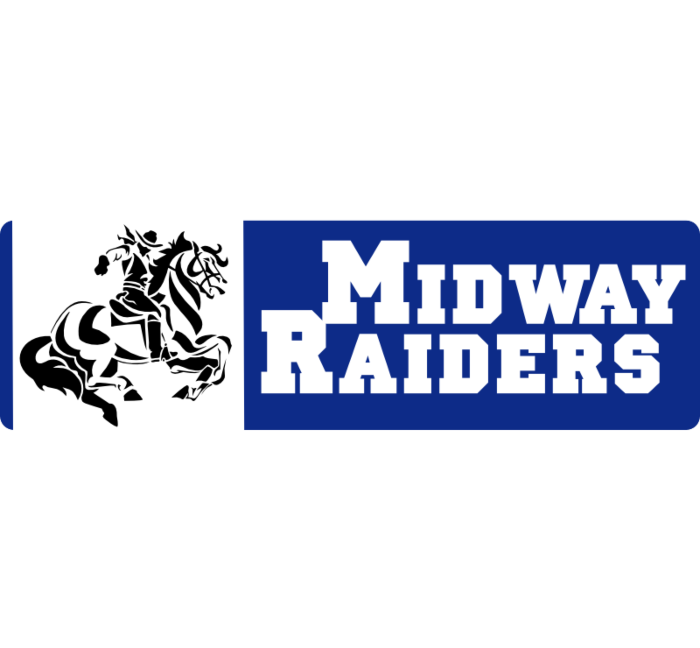 Midway Raiders Bumper Sticker