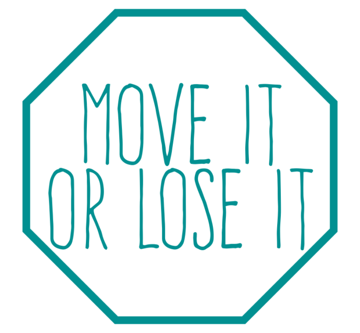Move It Or Lose It Static Cling
