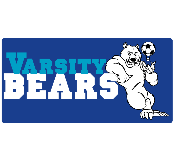 Varsity Bears Static Cling 