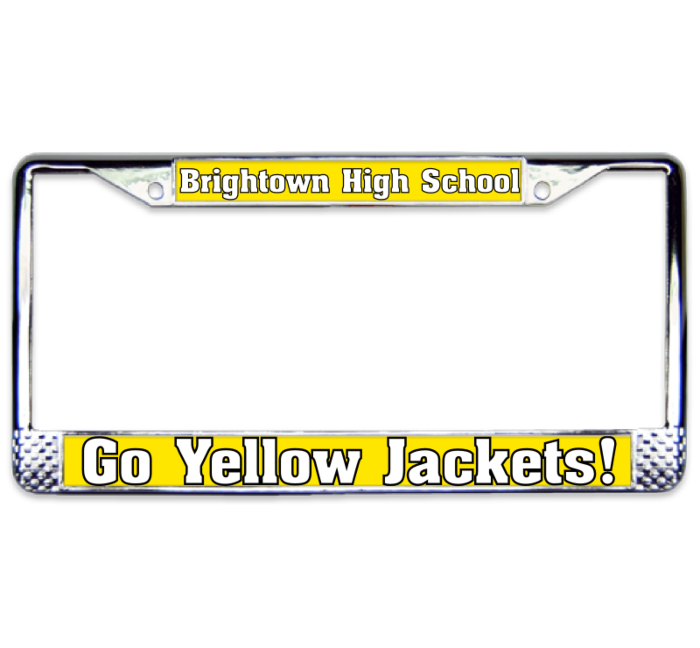 High School License Plate Frame