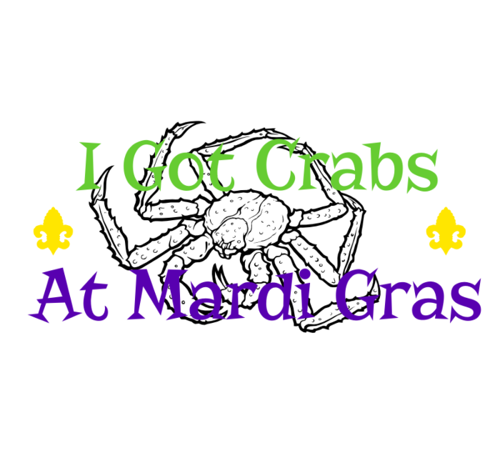 I Got Crabs License Plate