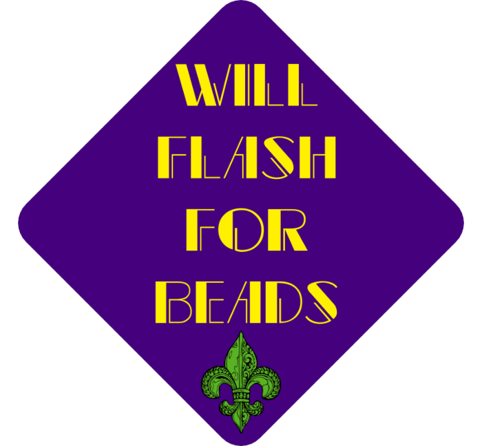 Will Flash For Beads Decal