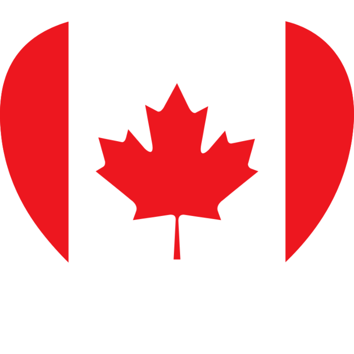 I Heart Canada Magnet