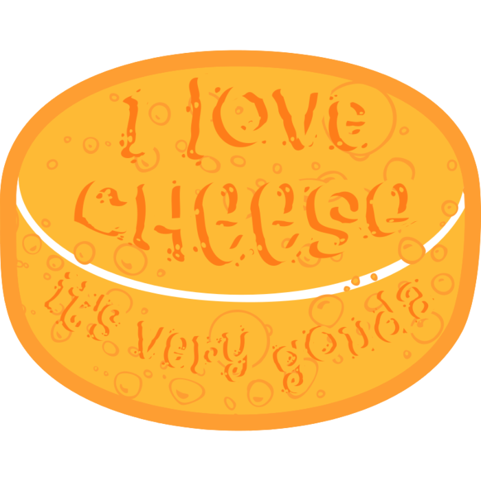 I Love Cheese Magnet