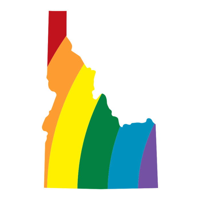 Idaho LGBT Decal