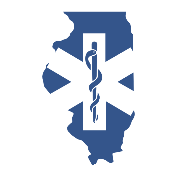 Illinois Emergency Medical Decal