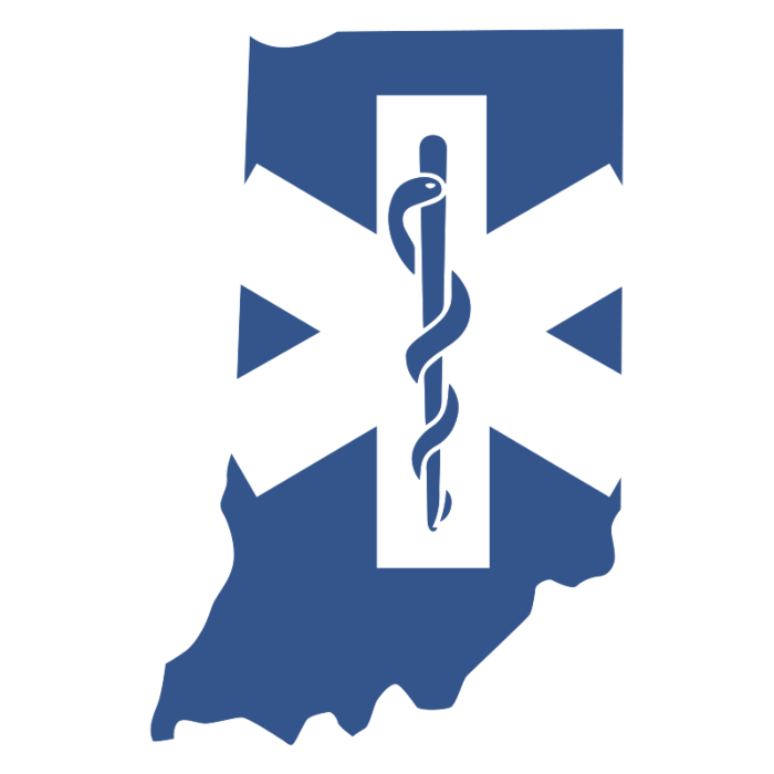 Indiana Emergency Medical Decal
